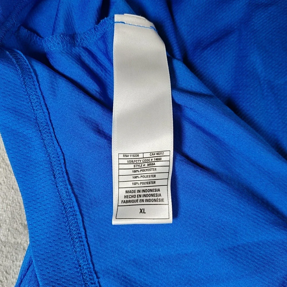 UCLA Bruins Soccer Jersey Men XL Blue Adidas Performance NCAA Football Climalite